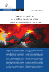 Nuevas perspectivas de la política exterior de China