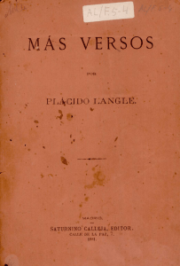 más versos - Biblioteca Virtual de Andalucía