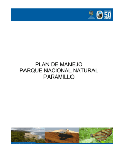 Plan de Manejo PNN Paramillo - Parques Nacionales Naturales de