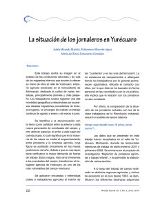 La situación de los jornaleros en Yurécuaro