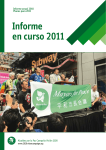 Informe en curso 2011 - 2020 Vision Campaign