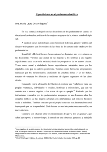 descargar ponencia OSTA, María L El positivismo en el parlamento