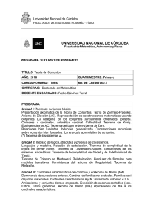 resolucion hcd n° 67/00 - FaMAF - Universidad Nacional de Córdoba
