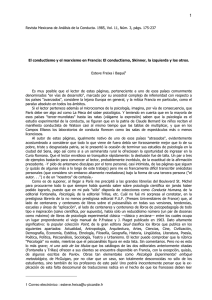 Revista Mexicana de Análisis de la Conducta. 1985, Vol. 11, Núm. 3