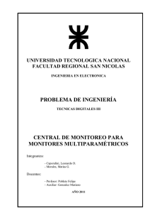 Central de monitoreo - Facultad Regional San Nicolás