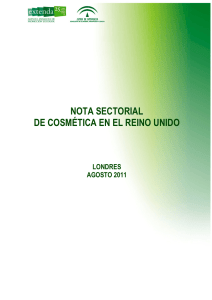 NS COSMÉTICA EN REINO UNIDO 2011