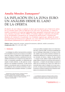 la inflación en la zona euro: un análisis desde el lado