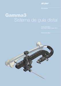 Gamma3 Sistema de guía distal