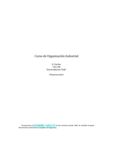 Curso de Organización Industrial - U