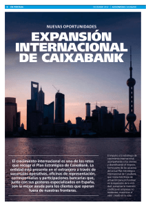 expansión internacional de caixabank