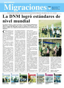 periódico Nº 37 en PDF - Dirección Nacional de Migraciones