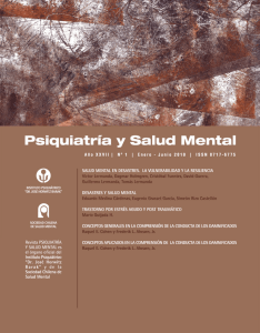 descargar nº 1 / 2010 - Sociedad Chilena de Salud Mental