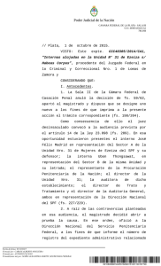Resol CFALP U.31 - Procuración Penitenciaria de la Nación