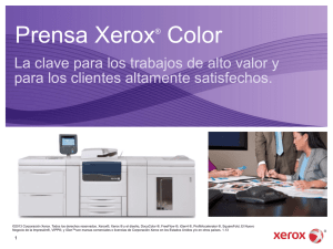 Prensa Xerox® Color