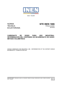NTE INEN 1886 - Servicio Ecuatoriano de Normalización