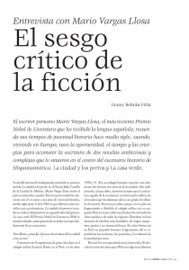 Entrevista con Mario Vargas Llosa - Revista de la Universidad de