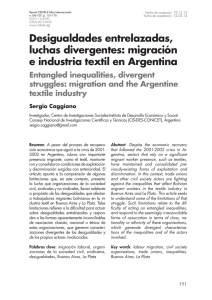 Desigualdades entrelazadas, luchas divergentes: migración e
