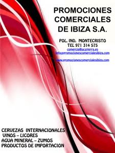 Diapositiva 1 - Promociones Comerciales de Ibiza