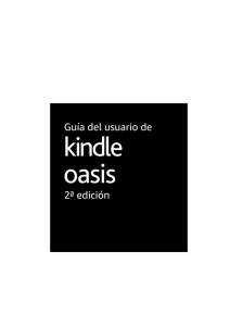 Guía del usuario de Kindle Oasis