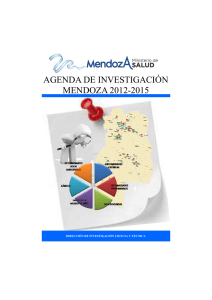 Agenda de Investigación Mendoza 2012-2015