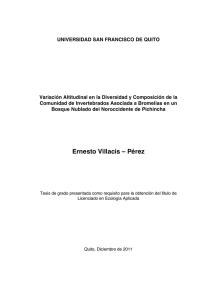 Ernesto Villacís – Pérez - Repositorio Digital USFQ