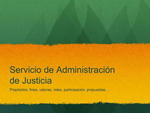 Servicio de Administración de Justicia