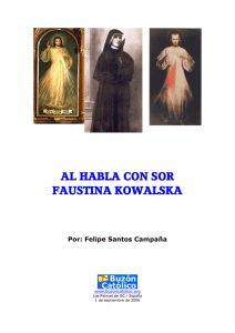 Conozca la espiritualidad de santa Faustina