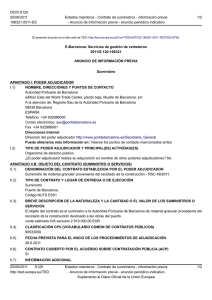 E-Barcelona: Servicios de gestión de vertederos