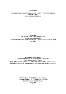 Protocolo William Marín Osorio - Pontificia Universidad Javeriana