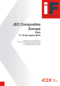 Informe de feria JEC Composites 2014