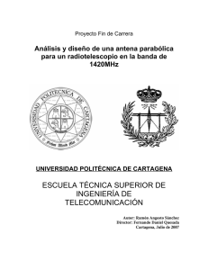 Proyecto Fin de Carrera - Universidad Politécnica de Cartagena