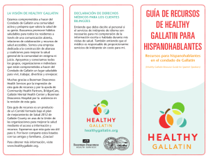 guía de recursos de healthy gallatin para hispanohablantes
