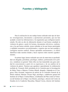 Fuentes y bibliografía - documentacion.edex.es