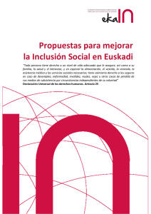 propuestas para mejorar la inclusion social en