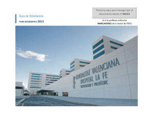 Guía de Orientación - Hospital Universitari i Politècnic La Fe