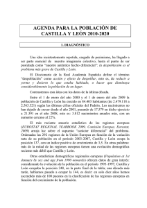 Agenda para la Población de Castilla y León 2010-2020