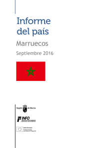 Informe país Marruecos. INFO 2013