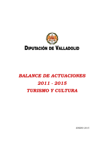 Balance actuaciones de Turismo y Cultura(1916 kB.)