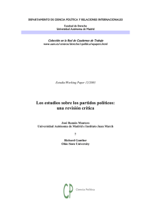 Los estudios sobre los partidos políticos: una revisión crítica (12_2003