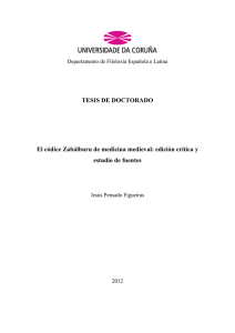 El códice Zabálburu de medicina medieval : edición crítica y