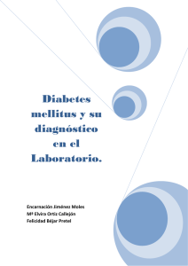 Diabetes mellitus y su diagnóstico en el Laboratorio