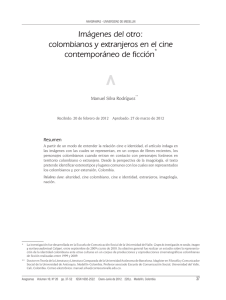 Imágenes del otro: colombianos y extranjeros en