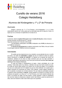 Información - Colegio Heidelberg