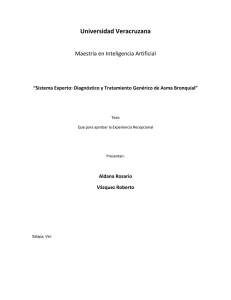 Sistema Experto: Diagnóstico y Tratamiento Genérico de Asma