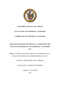 universidad técnica de ambato facultad de contabilidad y auditoria