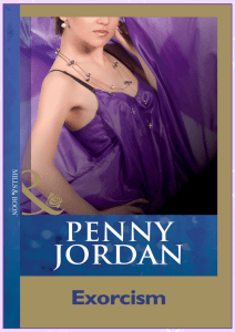 Penny Jordan “Un Amor de Aventura/ Exorsismo” (Exorcism) Página