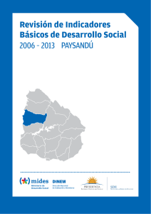 2013. Paysandu. 2014 - Dirección Nacional de Evaluación y