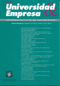 Universidad Empresa - Portal de Revistas UR