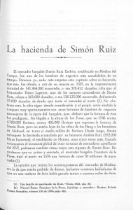 La hacienda de Simón Ruiz