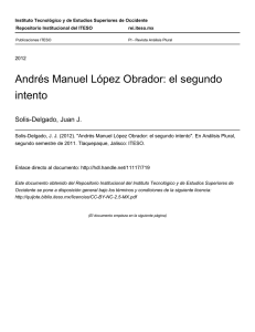 Andrés Manuel López Obrador: el segundo intento - ReI